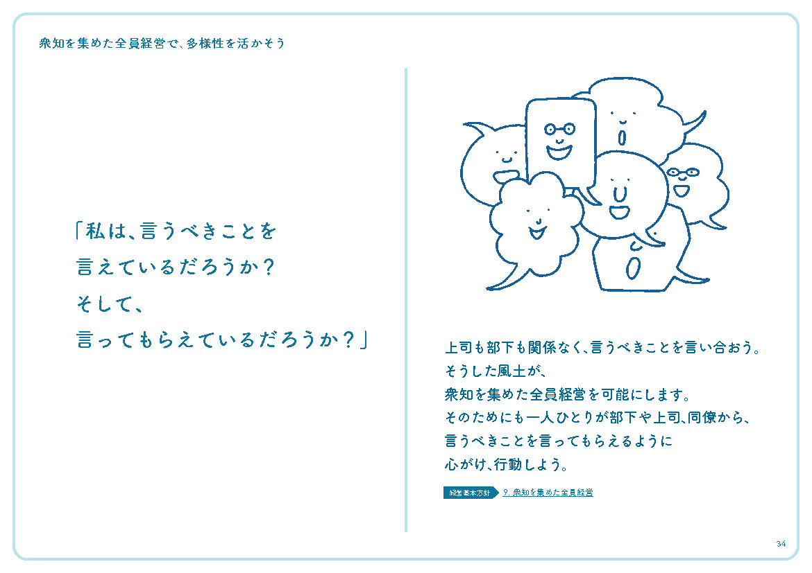 「私は、言うべきことを言えているだろうか？そして、言ってもらえているだろうか？」